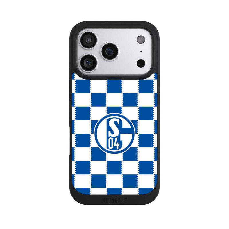 iPhone 17 Pro NIVOpure Muster Schalke 04