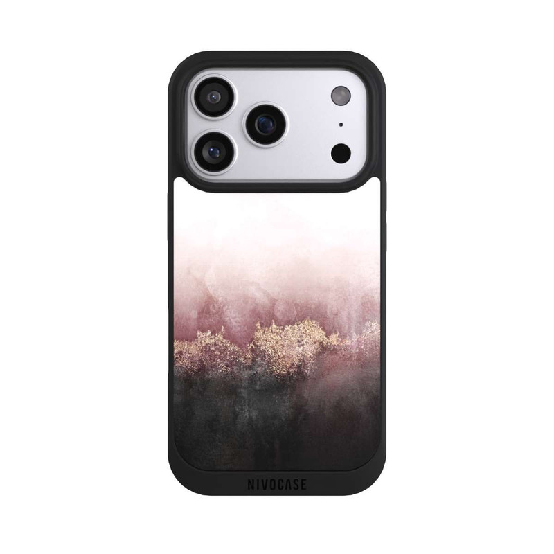 iPhone 17 Pro NIVOpure Rosa Himmelsstaub Golddruck