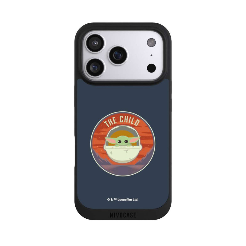 iPhone 17 Pro NIVOpure The Child Abzeichen Blau