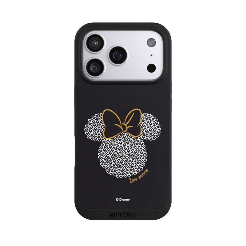 iPhone 17 Pro NIVOpure Minnie Noir et Blanc