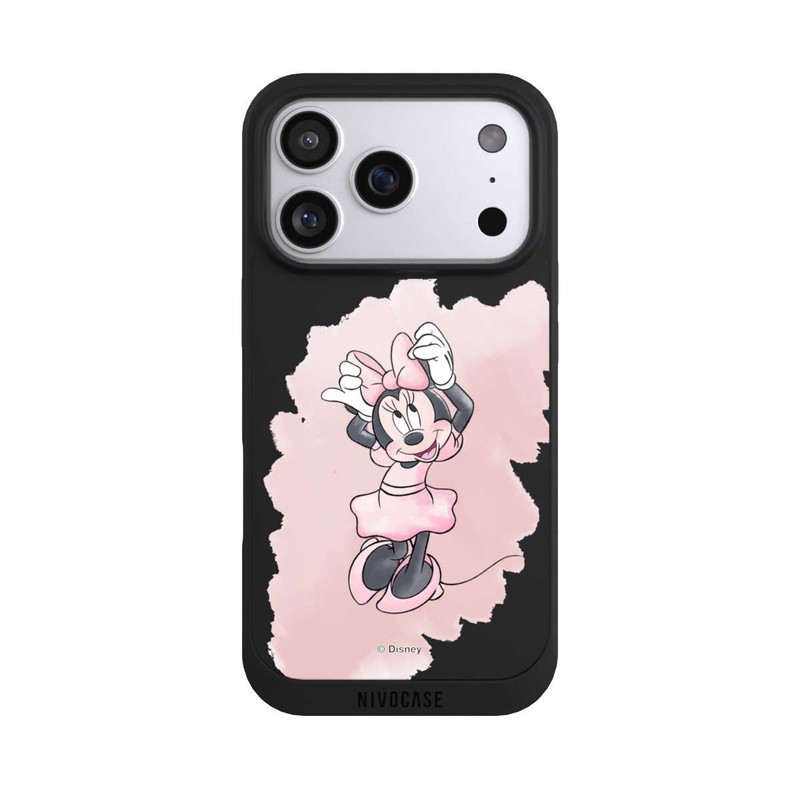 iPhone 17 Pro NIVOpure Minnie Aquarell transparent