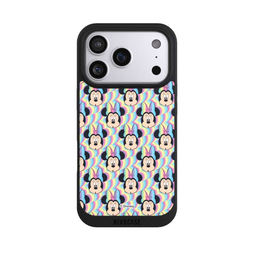 Apple iPhone 17 Pro NIVOpure Minnie Visages d'arc-en-ciel