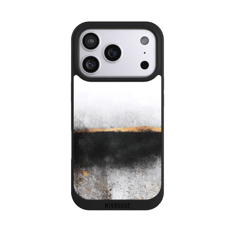 iPhone 17 Pro NIVOpure Ruß und Golddruck