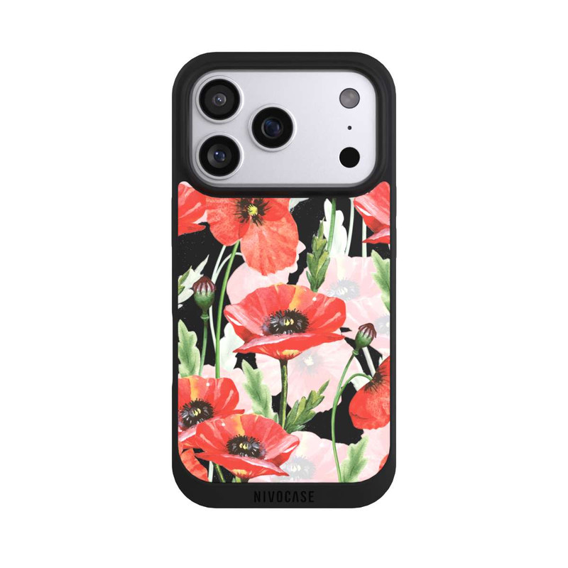 iPhone 17 Pro NIVOpure Üppige Mohnblüten Wiese