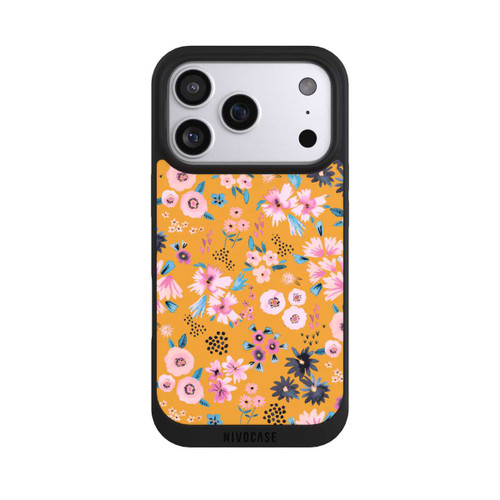 Apple iPhone 17 Pro NIVOpure Petites Fleurs Jaune Moutarde