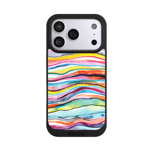 Apple iPhone 17 Pro NIVOpure Watercolor Agate Layers