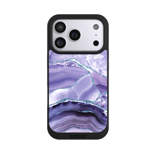 Apple iPhone 17 Pro NIVOpure Lilac Marble Landscape