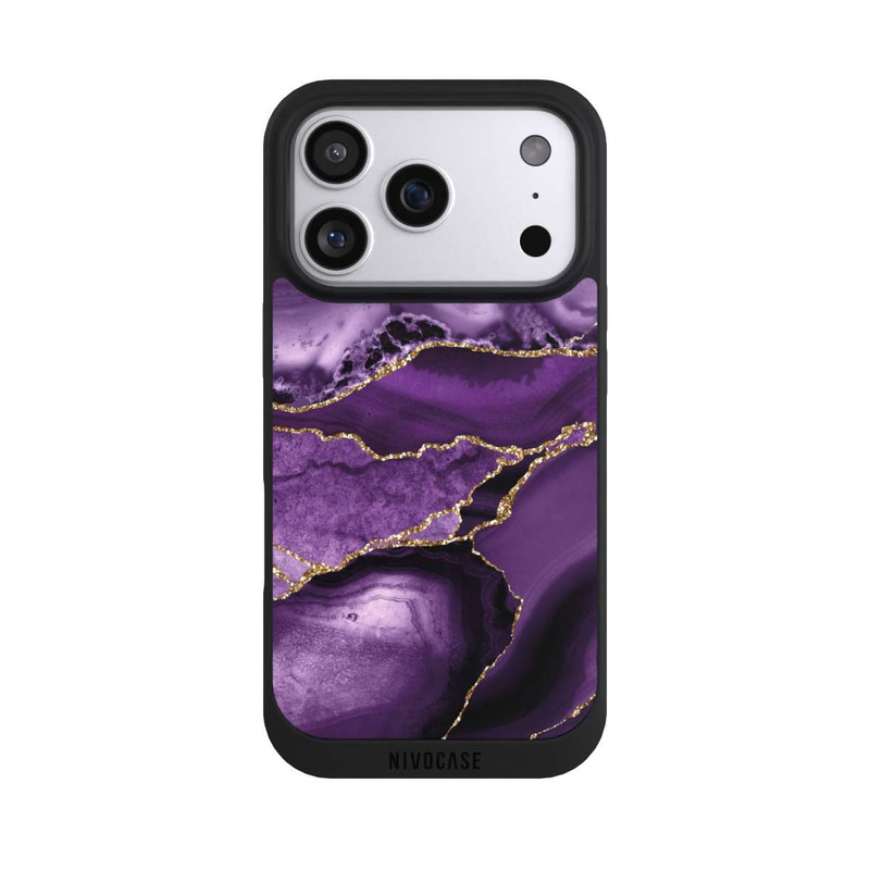 iPhone 17 Pro NIVOpure Lila Marmor Landschaft