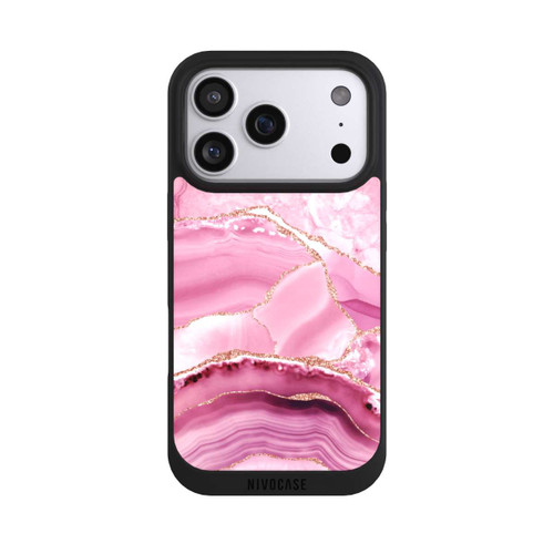 Apple iPhone 17 Pro NIVOpure Meerjungfrauen Pink Marmor