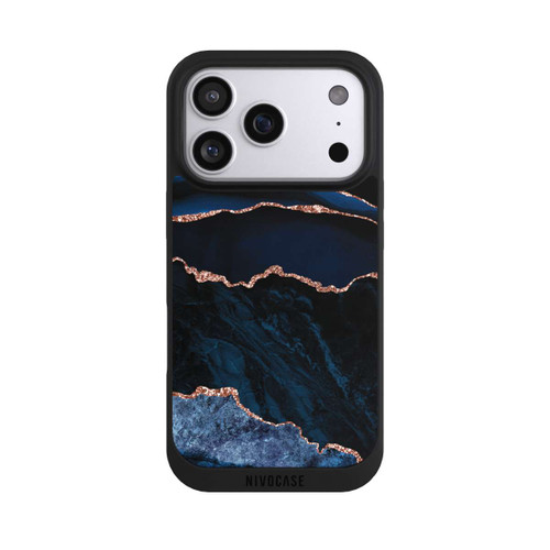 Apple iPhone 17 Pro NIVOpure Nacht Blau Marmor Landschaft