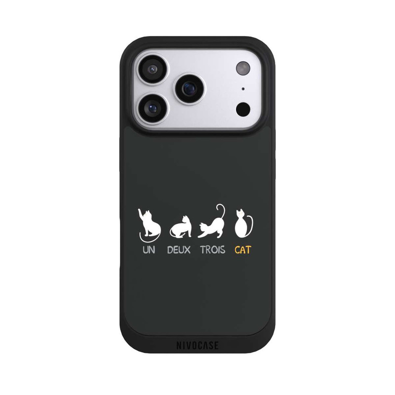 iPhone 17 Pro NIVOpure Un Deux Trois Cat