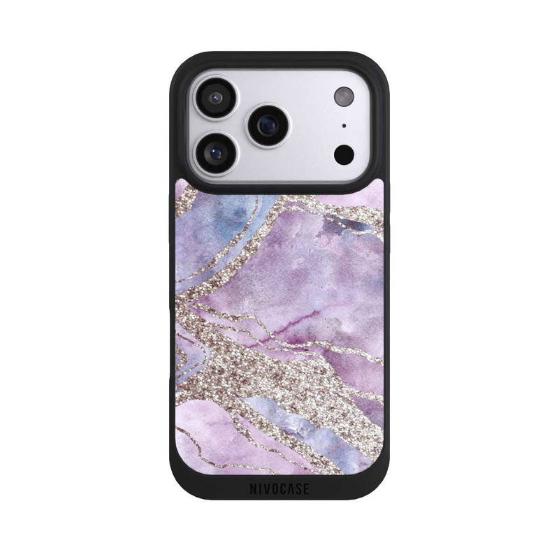 iPhone 17 Pro NIVOpure Edelstein Pastell Lila