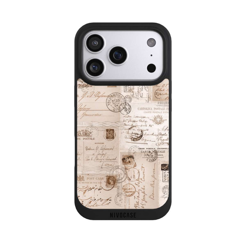 iPhone 17 Pro NIVOpure Vintage Briefmarken