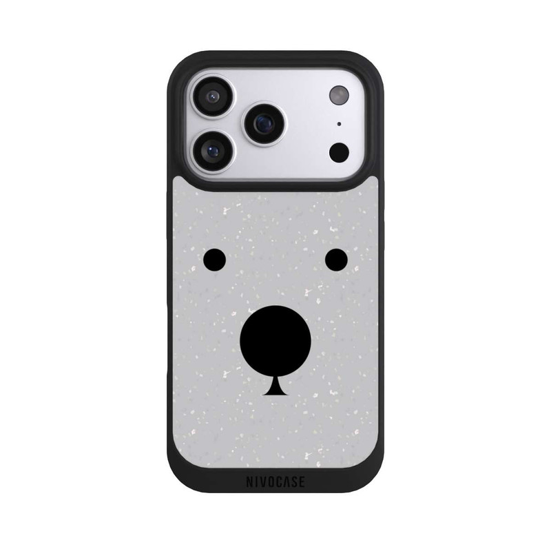 iPhone 17 Pro NIVOpure Bär Nahaufnahme