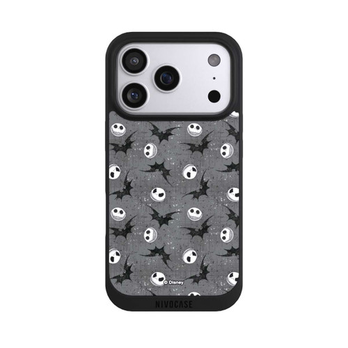 Apple iPhone 17 Pro NIVOpure Jack Grey Pattern Tim Burtons Nightmare before Christmas