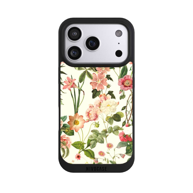 iPhone 17 Pro NIVOpure Wildblumen auf Hellgelb