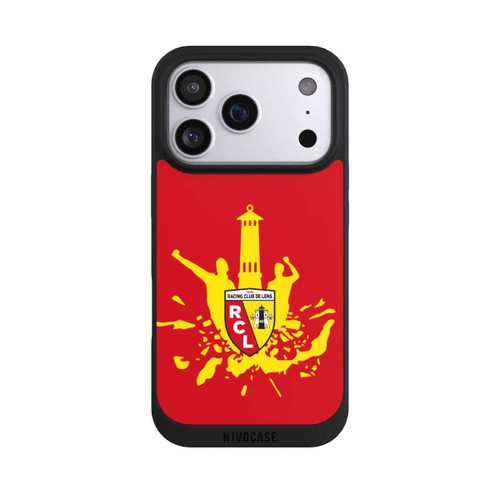 Apple iPhone 17 Pro NIVOpure RC Lens Tower Yellow on Red