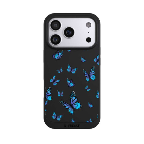 Apple iPhone 17 Pro NIVOpure Schmetterlingmuster Transparent