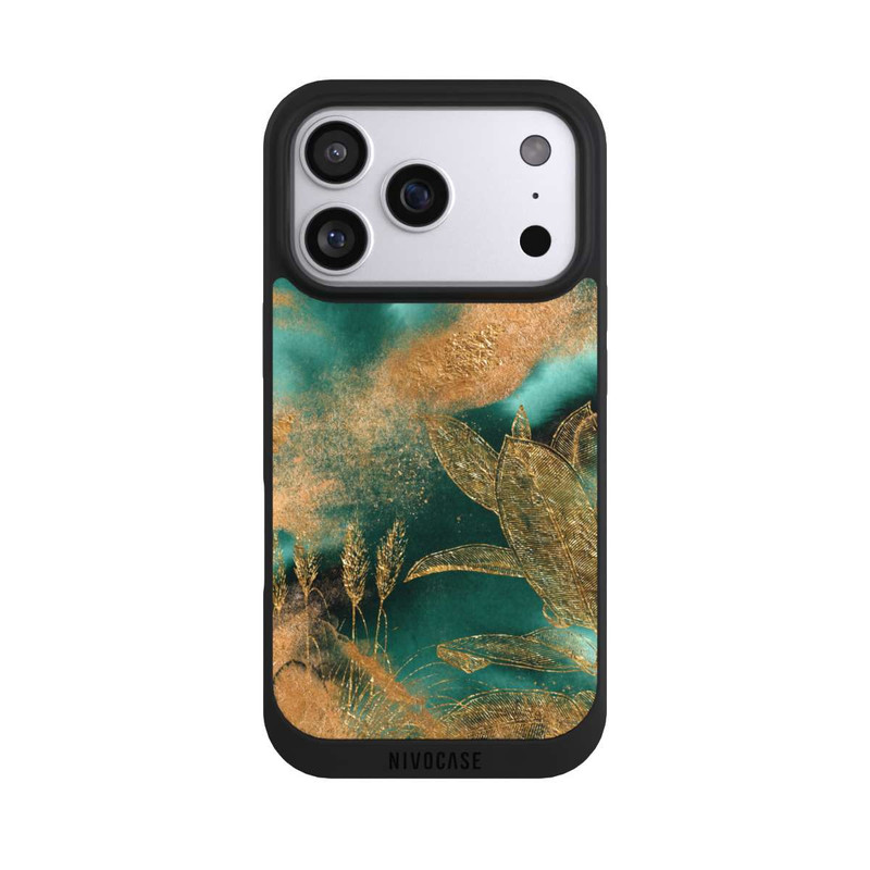 iPhone 17 Pro NIVOpure Gold und Grün Natur