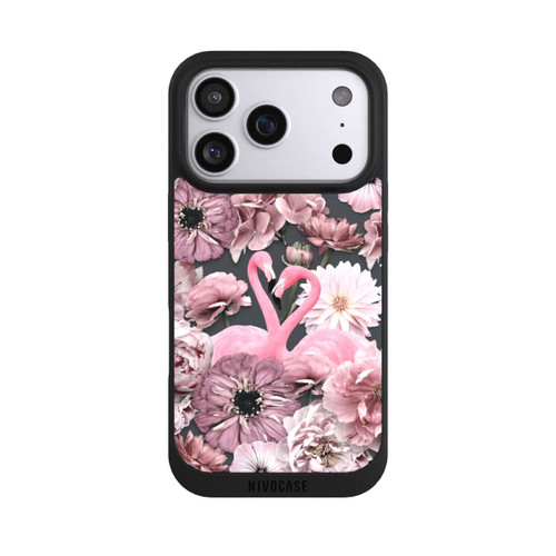Apple iPhone 17 Pro NIVOpure Flamingos in Blumen Muster