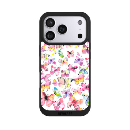 Apple iPhone 17 Pro NIVOpure Papillons de printemps aquarelle