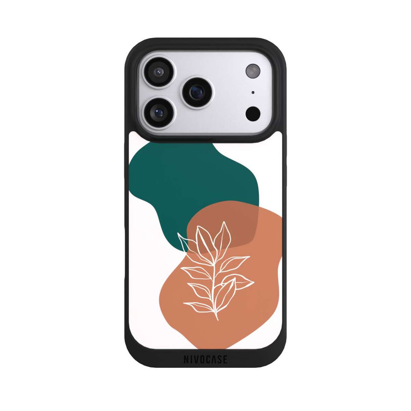 iPhone 17 Pro NIVOpure Abstract Botanical Pattern 3