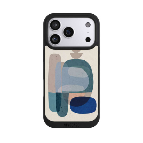 Apple iPhone 17 Pro NIVOpure Pierres n° 3 Bleu