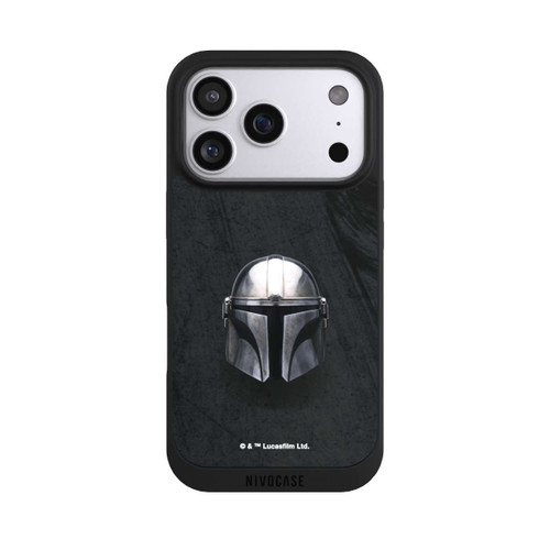 Apple iPhone 17 Pro NIVOpure Schwarzer Mandalorianer Helm