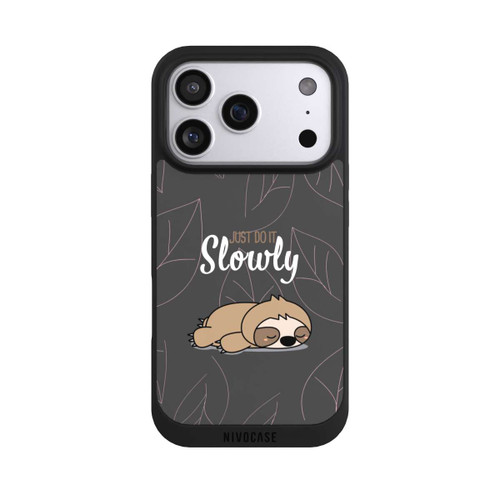 Apple iPhone 17 Pro NIVOpure Just Do It Slowly Sloth Grey