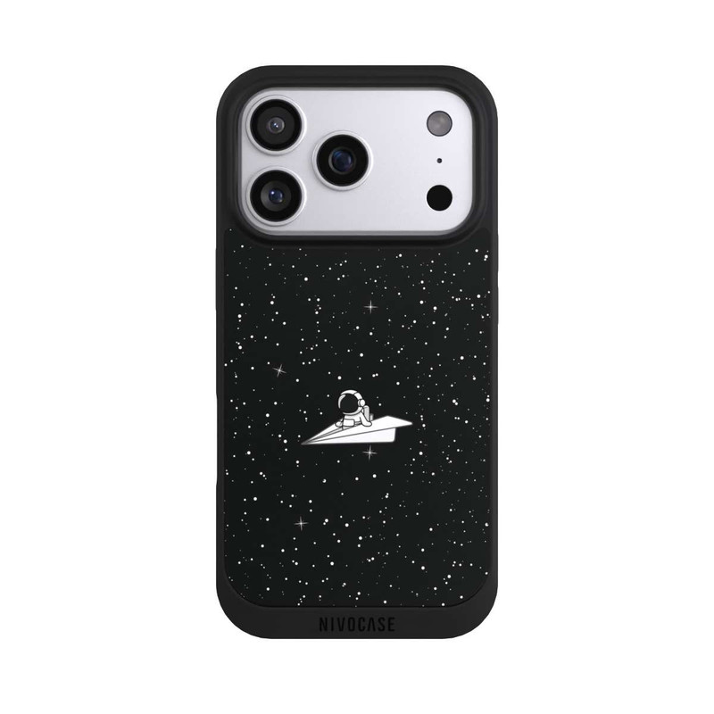 iPhone 17 Pro NIVOpure Astronaut Paper Plane Comic