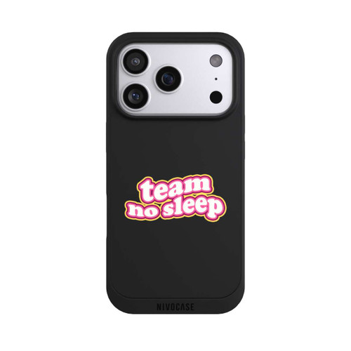 Apple iPhone 17 Pro NIVOpure Team No Sleep 70s Transparent