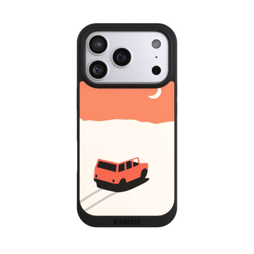 Apple iPhone 17 Pro NIVOpure Auto in der Wüste