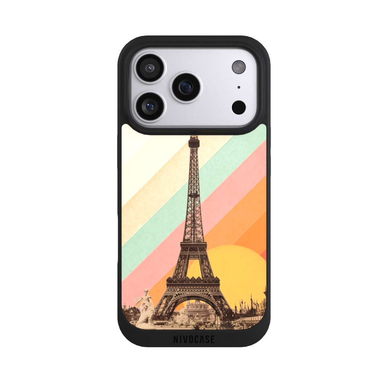 iPhone 17 Pro NIVOpure Eiffel Tower Rainbow