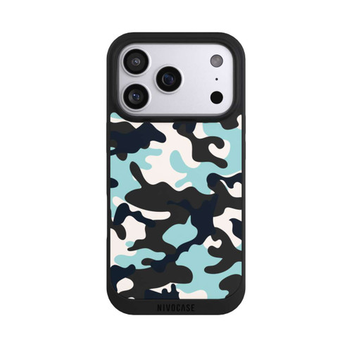 Apple iPhone 17 Pro NIVOpure Blue Camouflage