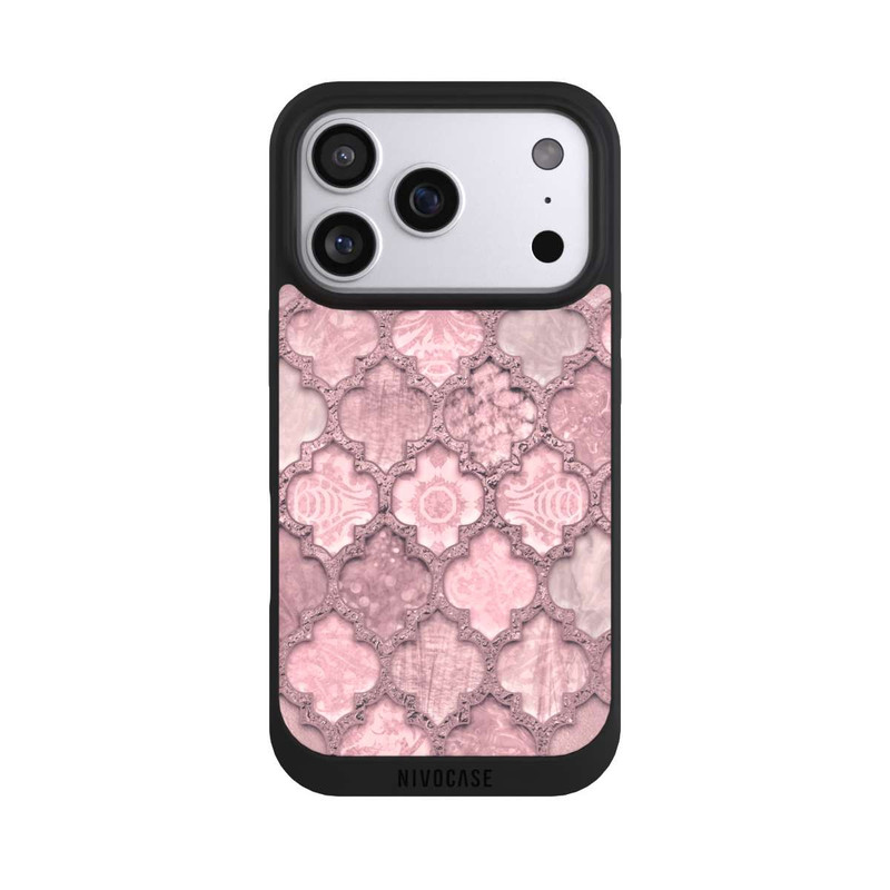 iPhone 17 Pro NIVOpure Marokko Fliesen rosa