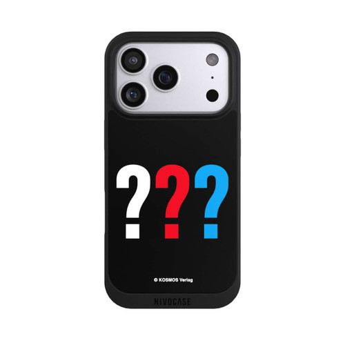Apple iPhone 17 Pro NIVOpure Drei Fragezeichen Logo