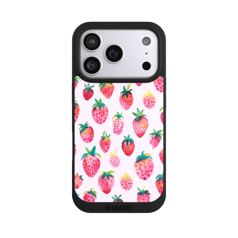 iPhone 17 Pro NIVOpure Watercolor Strawberries