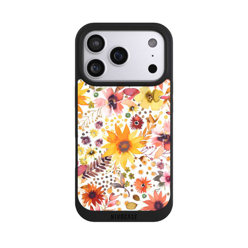 Apple iPhone 17 Pro NIVOpure Fleurs d'aquarelle florale