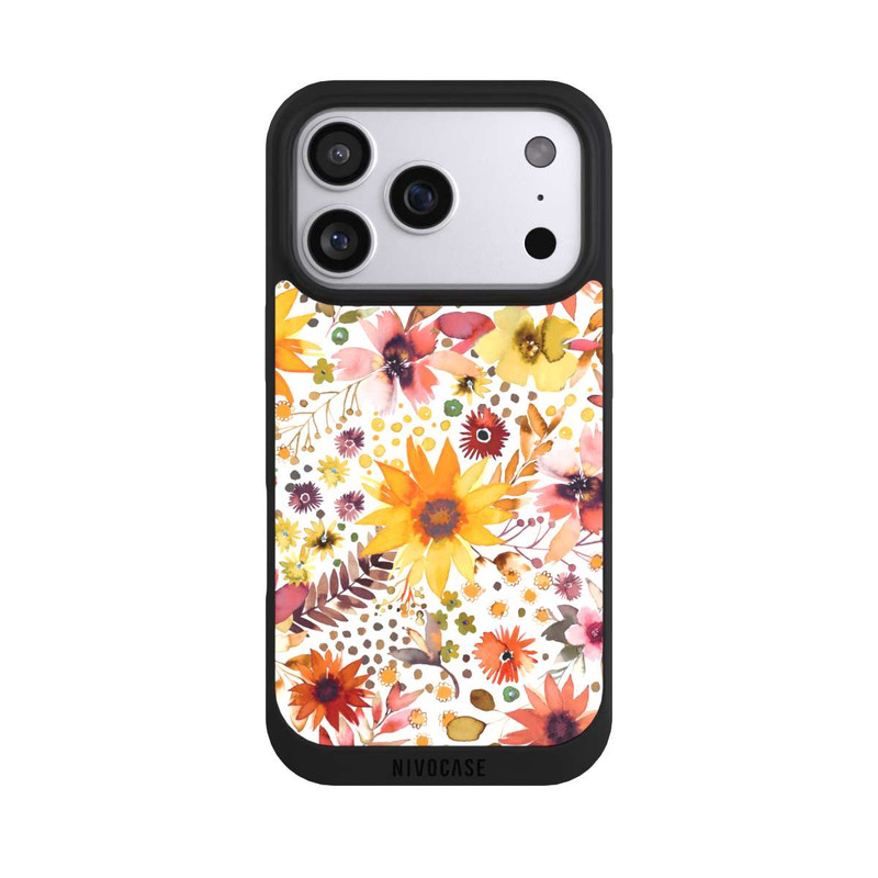iPhone 17 Pro NIVOpure Fleurs d'aquarelle florale