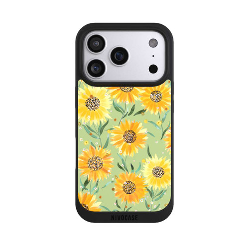 Apple iPhone 17 Pro NIVOpure Sonnenblumen grün
