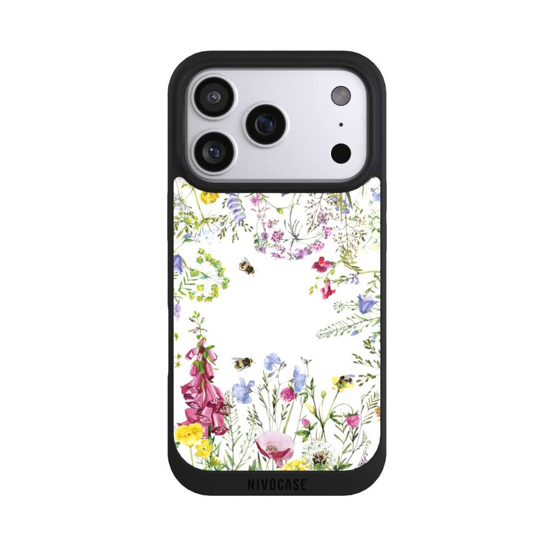 iPhone 17 Pro NIVOpure Summer Meadow Wildflowers Frame