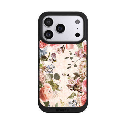 Apple iPhone 17 Pro NIVOpure Flower Frame Peonies Pastel