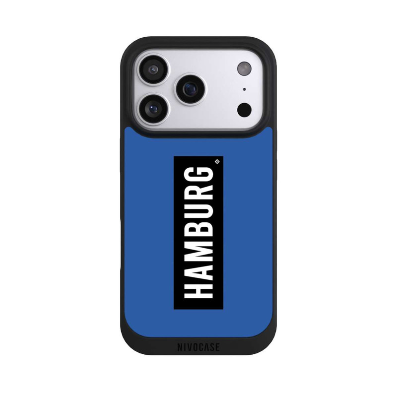 iPhone 17 Pro NIVOpure HSV Hambourg noir bleu