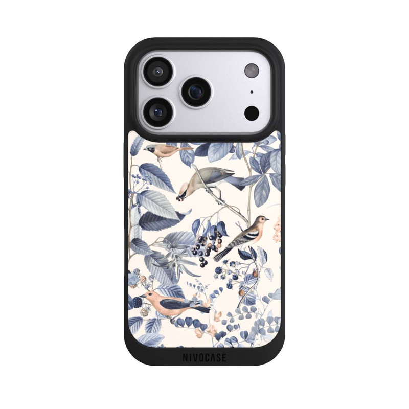 iPhone 17 Pro NIVOpure Oiseaux Et Baies en Beige