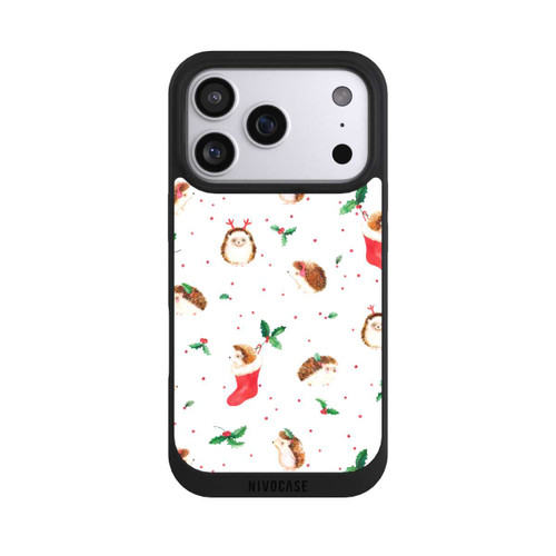 Apple iPhone 17 Pro NIVOpure Christmas Cute Hedgehog