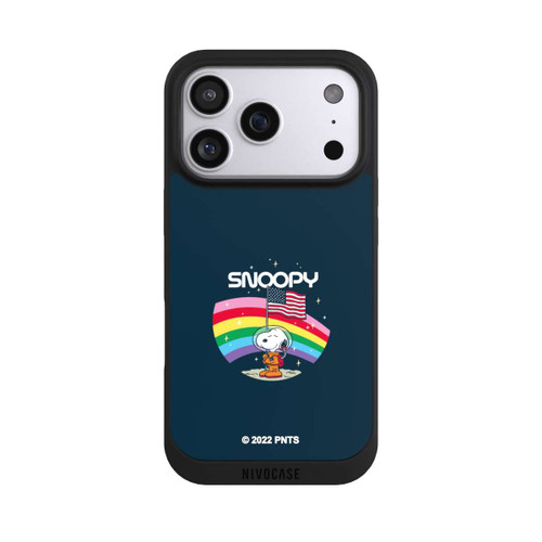 Apple iPhone 17 Pro NIVOpure Snoopy Weltraumreisender Regenbogen