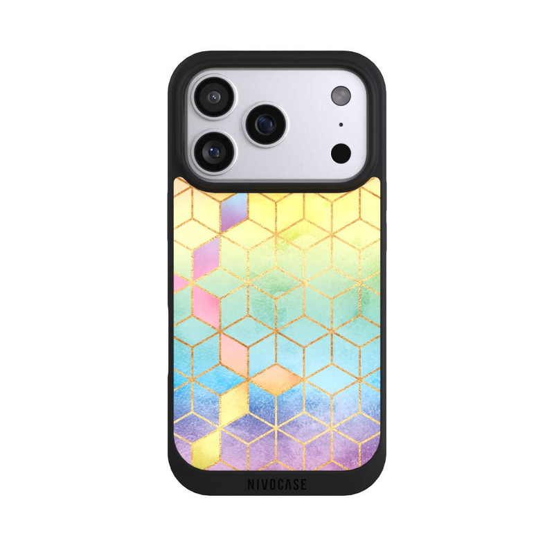 iPhone 17 Pro NIVOpure Regenbogenwürfel