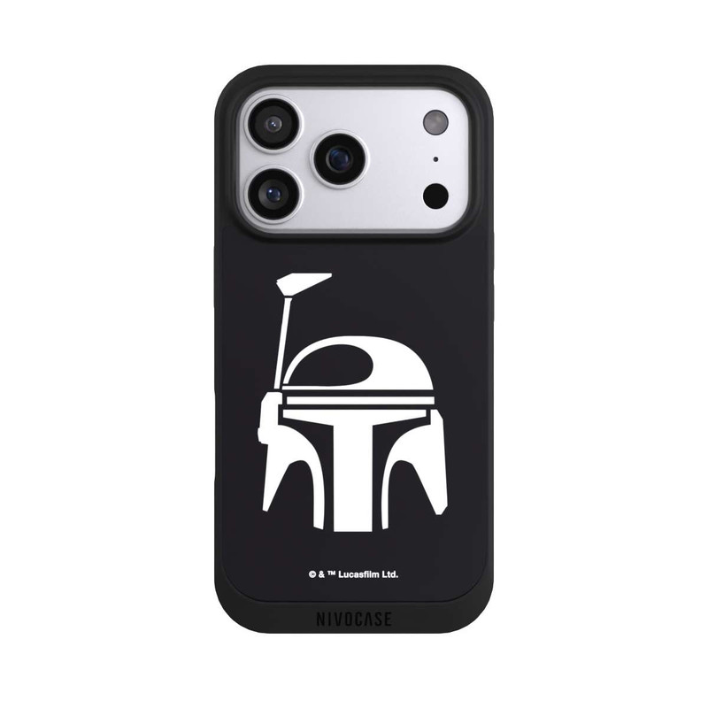 iPhone 17 Pro NIVOpure Boba Fett Helmet Black