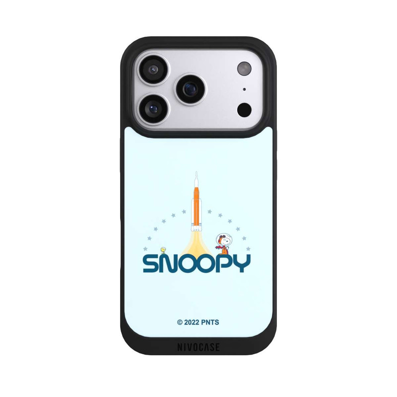 iPhone 17 Pro NIVOpure Snoopy Weltraum Traveller Rakete