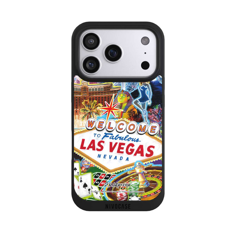 iPhone 17 Pro NIVOpure Las Vegas Art By P.D. Moreno